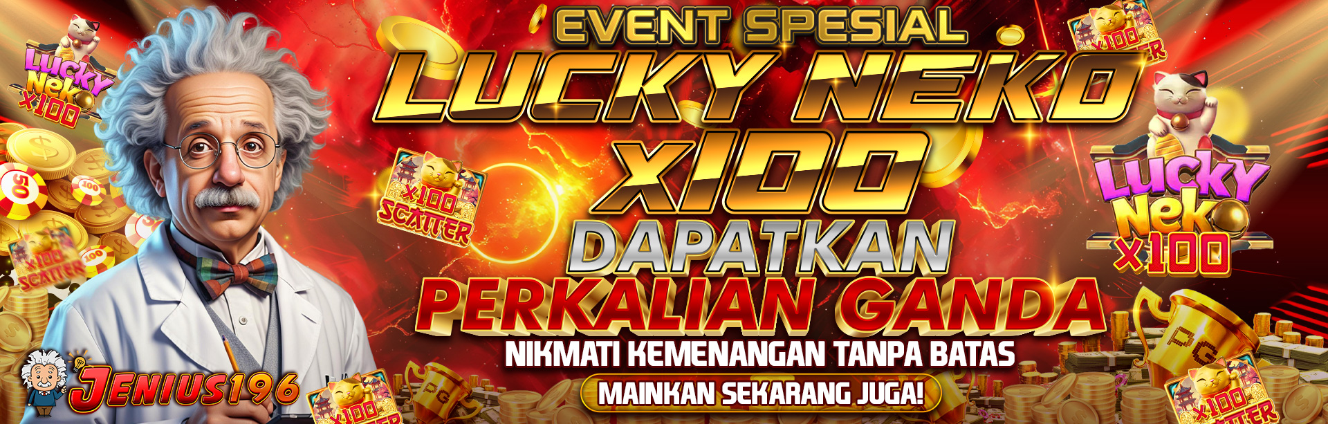 PERKALIAN GANDA LUCKY NEKO