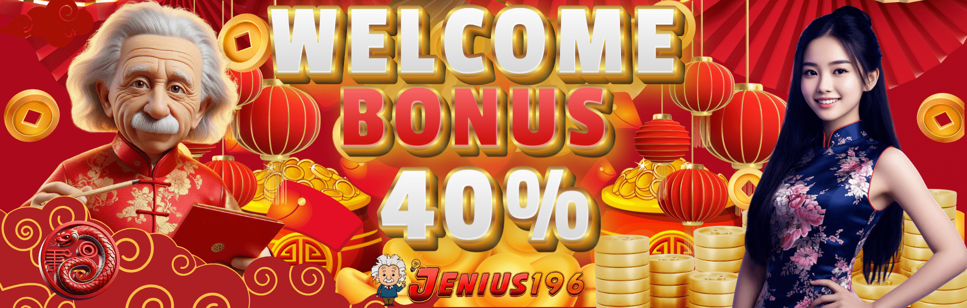 BONUS NEW MEMBER 40%