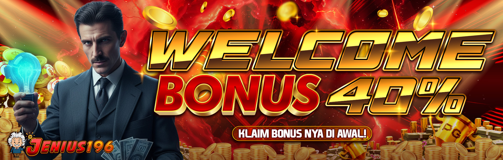 BONUS NEW MEMBER 40%