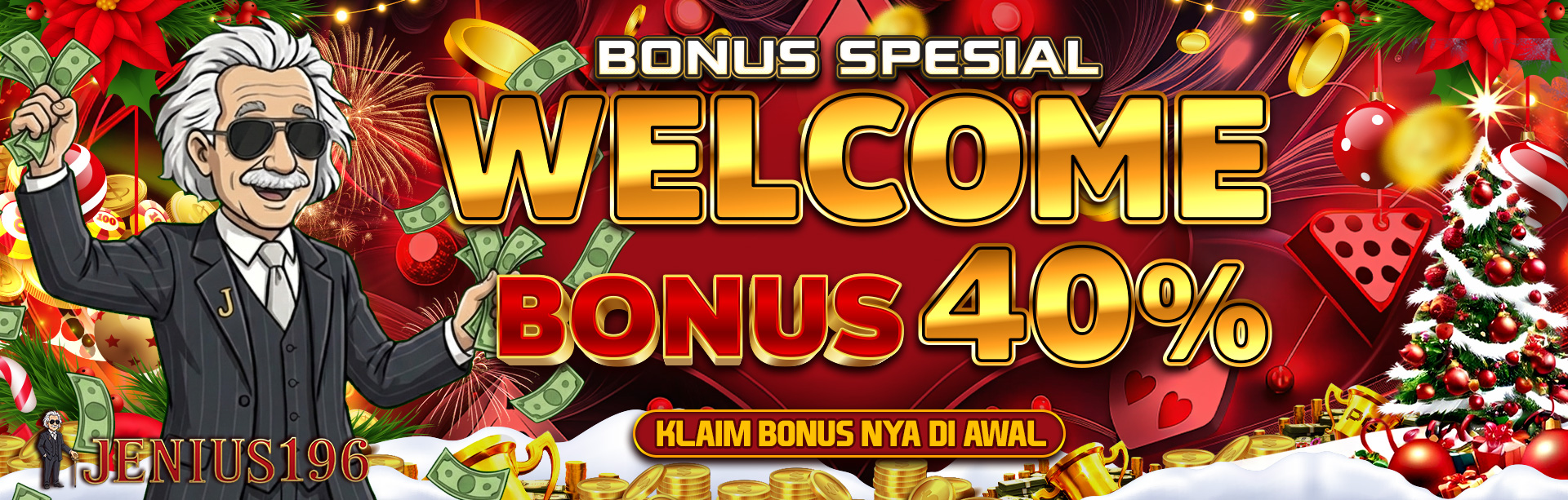 BONUS NEW MEMBER 40%