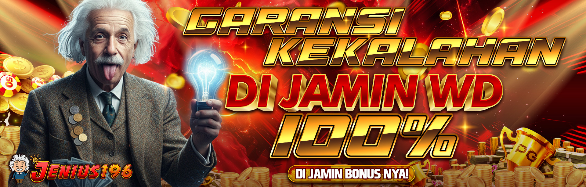 GARANSI KEMENANGAN 100% DI JAMIN WD