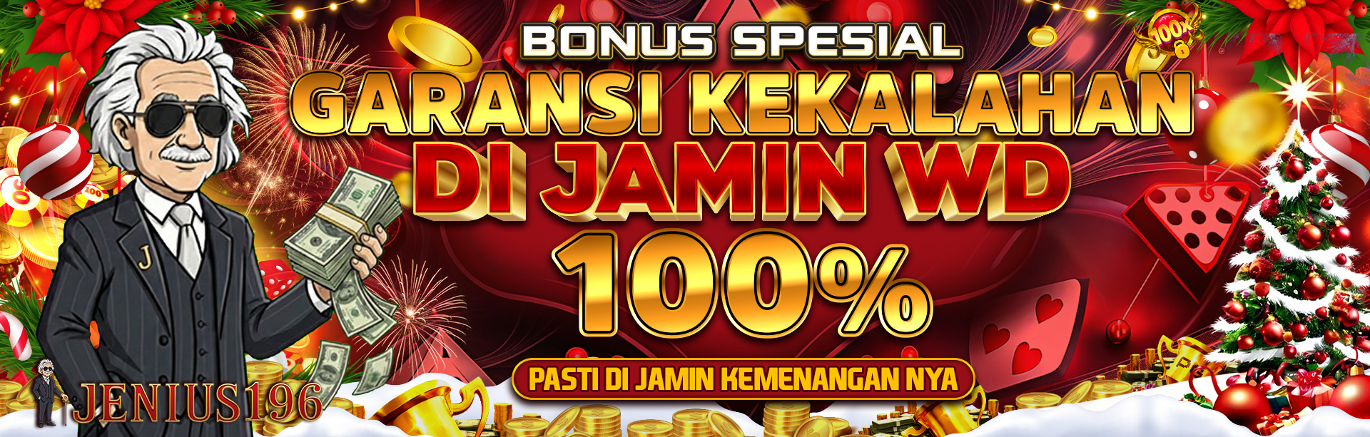 GARANSI KEMENANGAN 100% DI JAMIN WD