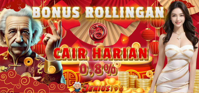 BONUS ROLLINGAN 0,8% KALAH TETAP DIBAYAR 