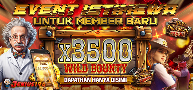 SPESIAL EVENT NEW WILD BOUNTY SHOWDOWN PERKALIAN X3500 PERKALIAN TUNGGAL KERJASAMA JENIUS196 & PG SO