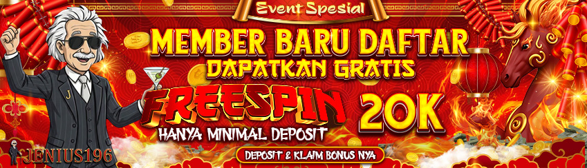 EVENT SPESIAL KOLABORASI JENIUS196 & PG SOFT!
