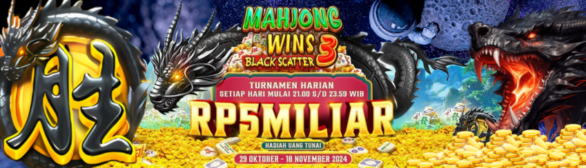 EVENT SCATTER MAHJONG WINS 3 SCATTER HITAM