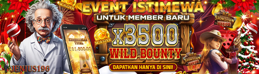 SPESIAL EVENT NEW WILD BOUNTY SHOWDOWN PERKALIAN X3500 PERKALIAN TUNGGAL KERJASAMA JENIUS196 & PG SO