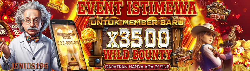 SPESIAL EVENT NEW WILD BOUNTY SHOWDOWN PERKALIAN X3500 PERKALIAN TUNGGAL KERJASAMA JENIUS196 & PG SO