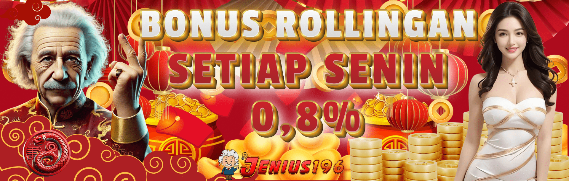 BONUS ROLLINGAN 0,8% KALAH TETAP DIBAYAR 