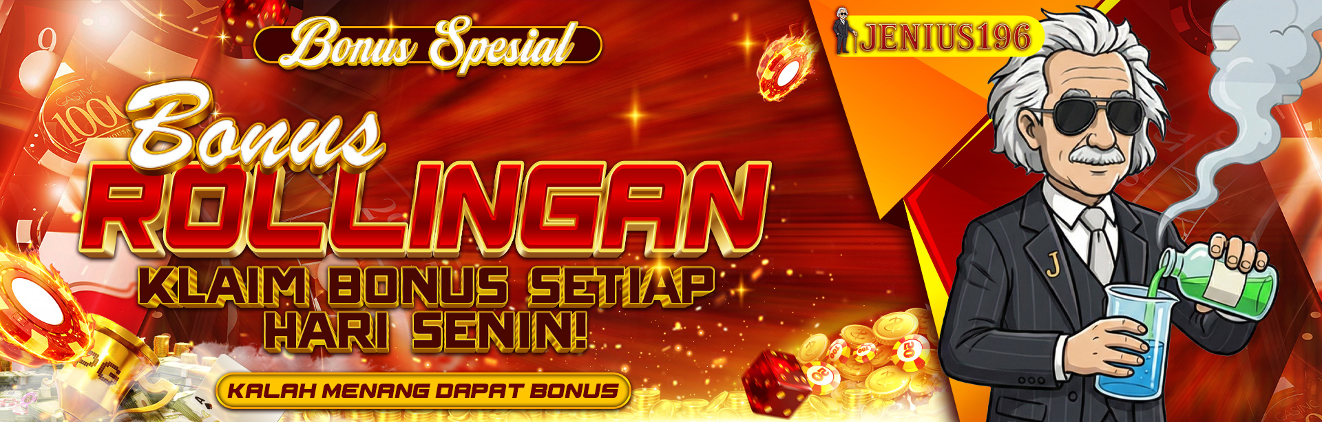 ROLLINGAN MINGGUAN SLOT & CASINO